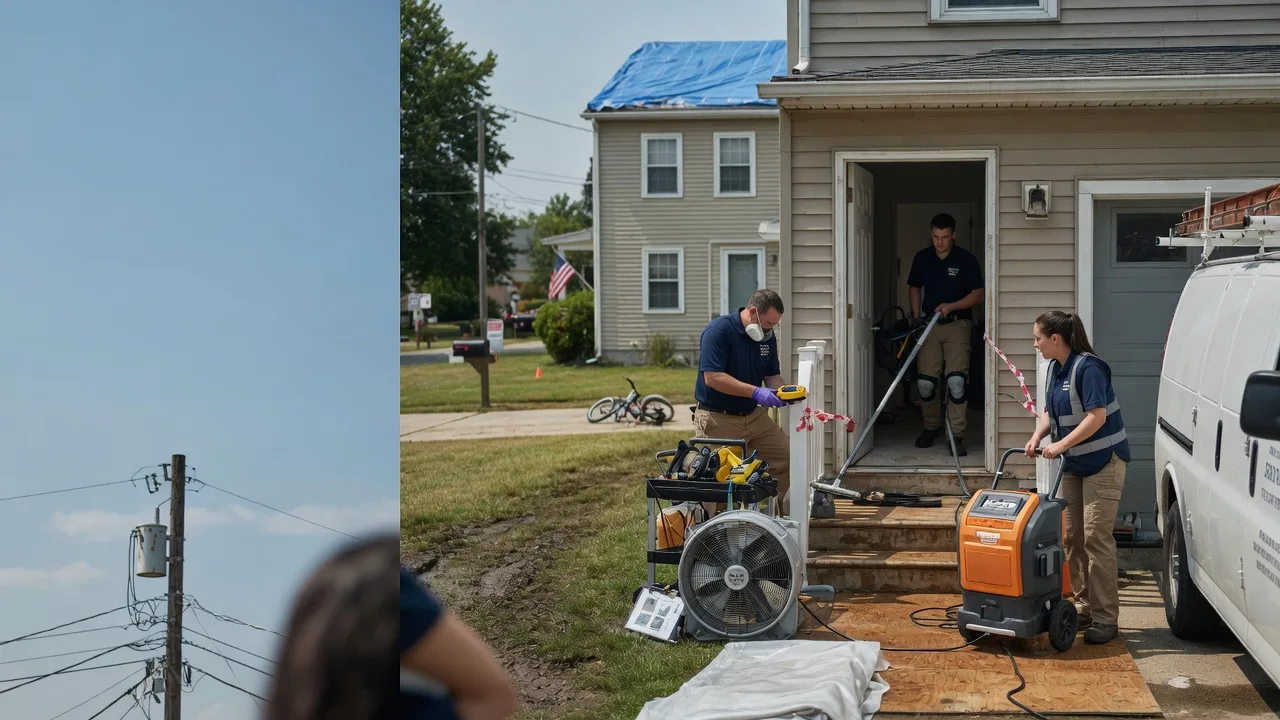 Water Damage Repair in Conesville, OH near me